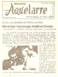 Portada de Aquelarre 15